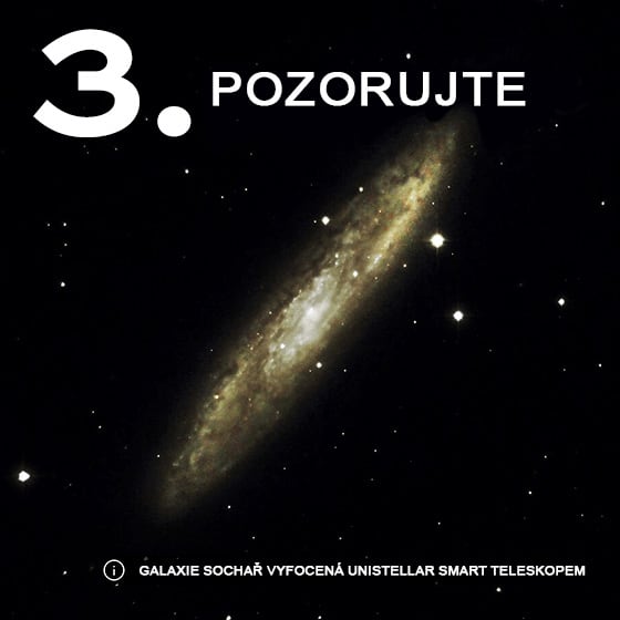 Pozorování teleskopy unistellar